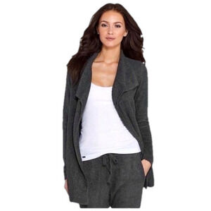 Barefoot Dreams Bamboo chic lite open front cardigan size XS